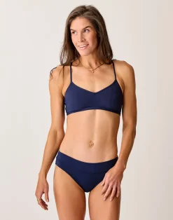 Carve Designs Swim Bottoms^Stinson Bottom: Navy