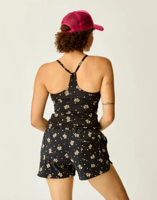 Carve Designs Tankinis^Stinson Tankini: Black Floret