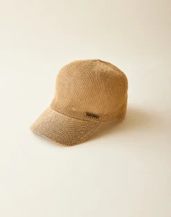Carve Designs Accessories^Straw Baseball Cap: Natural