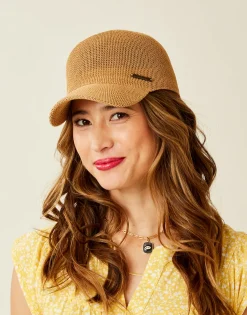 Carve Designs Accessories^Straw Baseball Cap: Natural