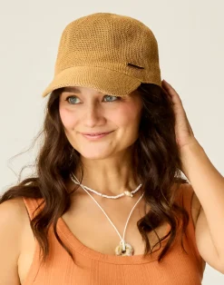 Carve Designs Accessories^Straw Baseball Cap: Natural