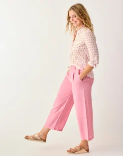 Carve Designs Pants^Suki Linen Pant: Chateau Chambray