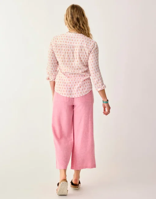 Carve Designs Pants^Suki Linen Pant: Chateau Chambray