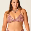 Carve Designs Bikini Tops^Tamarindo Top: Garden