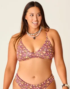 Carve Designs Bikini Tops^Tamarindo Top: Garden