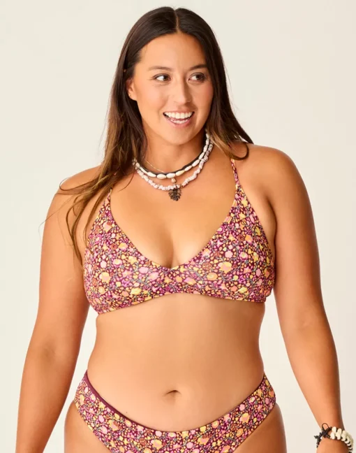 Carve Designs Bikini Tops^Tamarindo Top: Garden