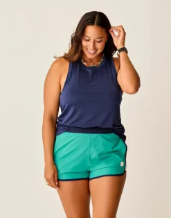 Carve Designs Tanks^Tide Tank: Navy