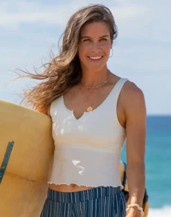 Carve Designs Tankinis^Vida Notchneck Tankini: Cloud