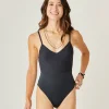 Carve Designs One Pieces^Winnie One Piece: Black