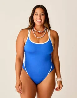 Carve Designs One Pieces^York One Piece: Billie Blue