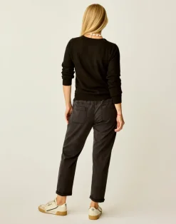 Carve Designs Pants^Zoe Twill Pant: Black
