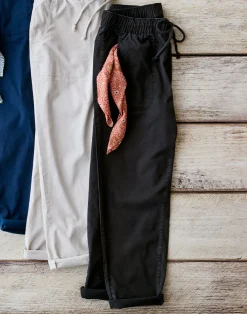 Carve Designs Pants^Zoe Twill Pant: Black